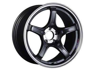 SSR GTX03 Black Graphite Wheel; 18x8.5; 45mm Offset