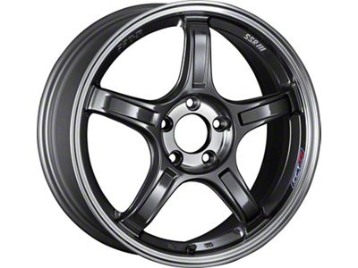 SSR GTX03 Black Graphite Wheel; 19x8.5; 38mm Offset