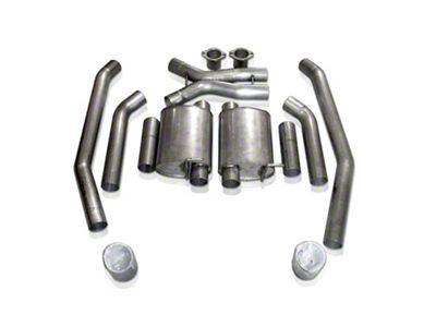 Stainless Works Pontiac GTO 2005-2006 Exhaust Chambered w/x-pipe - 05GTOCTMCB