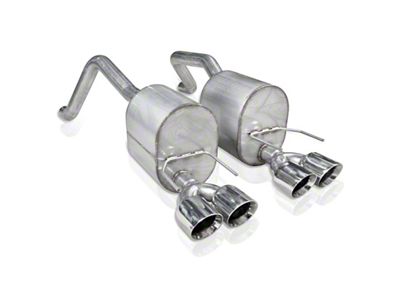 Stainless Works 2009-13 C6 Corvette Axleback 2-1/2in Dual Chambered Turbo - C609CBQUAD