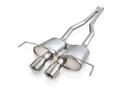 Stainless Works 2009-15 Cadillac CTS-V Coupe 3in Catback System X-Pipe - CTSV9CPCBLMF