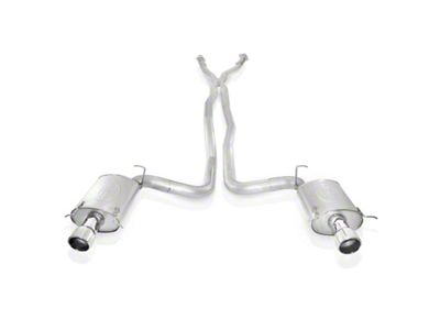 Stainless Works 2004-07 Cadillac CTS-V 3in Exhaust X-Pipe Chambered Mufflers - CTSVEX