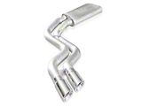 Stainless Works 2015-18 F-150 Exhaust X-Pipe Resonator Muffler Exits In - FT15CBFT