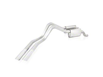 Stainless Works 2010-14 Raptor Exhaust 3in Chambered Mufflers Exits Behind - FTR10CB