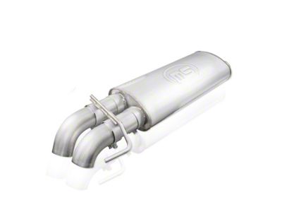 Stainless Works 2011-14 Ford F-150 Raptor Exhaust X-Pipe Resonator Dump - FTR10CBDP