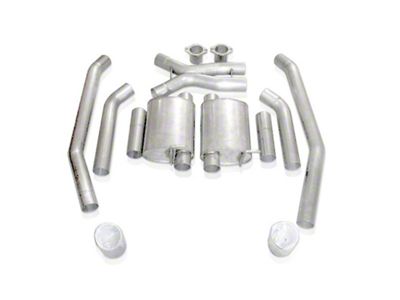 Stainless Works 2004 GTO 3in Catback Chambered Mufflers X-Pipe Wide - GTOTOLTM
