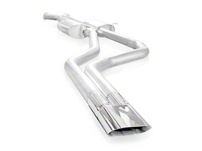 Stainless Works 2004 GTO 3in Catback Chambered Mufflers X-Pipe Slash - GTOTOLTMDT