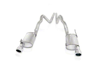 Stainless Works 2007-10 Shelby GT500 3in Catback Chambered Mufflers - M09GT