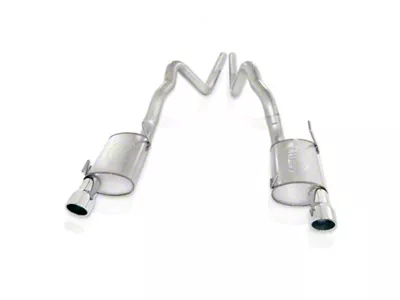 Stainless Works 2007-10 Shelby GT500 3in Catback S-Tube Mufflers - M09GTL