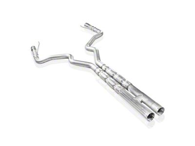 Stainless Works 2015-16 Mustang GT 3in Catback H-Pipe Retro Chambered - M15CB3