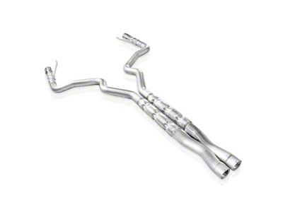 Stainless Works 2015-16 Mustang GT 3in Catback X-Pipe Retro Chambered - M15CB3X-LMF