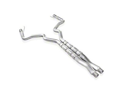 Stainless Works 2015-16 Mustang GT 3in Catback X-Pipe Retro Chambered - M15CBX-LMF