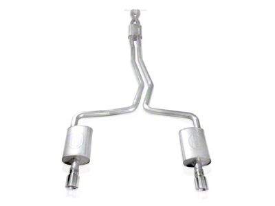 Stainless Works 2010-18 Ford Taurus SHO V6 2-1/2in Catback Chambered - TA10ECOCB