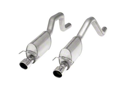 Stainless Works 2006-13 Corvette C6ZO6/ZR1 3in Axleback Chambered Mufflers Dual - ZO6CBC