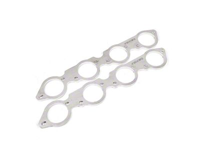 Stainless Works BBC Round Port 304SS Exhaust Flanges 2-1/2in Primaries - HFBBCH250RSD