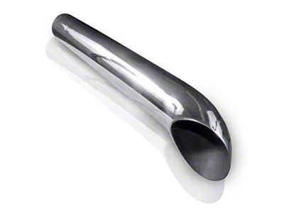 Stainless Works 3.5in ID INLET TURN DOWN MUFFLER - TDM35