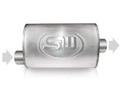 Stainless Works 2.25in ID OFFSET INLET/ 2.25in OD CENTER OUTLET - TM4C22O22C