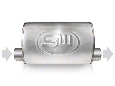 Stainless Works 3in ID OFFSET INLET/ 3in OD OFFSET OUTLET - TM5C3O3OSS