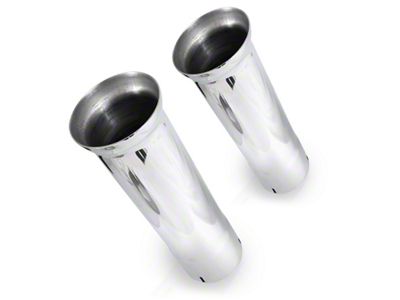 Stainless Works Bell Exhaust Tips- 3in ID Inlet 3in Body - 7060300