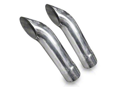 Stainless Works Extended Turn Down Tips- 2in ID Inlet 2in - 7070200