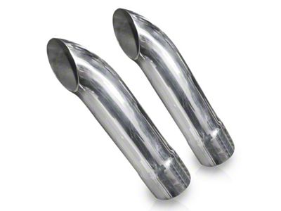 Stainless Works Short Turn Down Tips- 2in ID Inlet 2in - 7080200