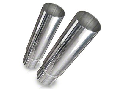 Stainless Works Straight Cut Exhaust Tips-2 1/2in ID Inlet 2 - 710250