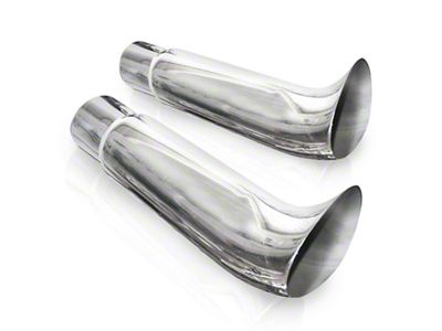 Stainless Works Elf Ear Exhaust Tips 3in Body 3in ID - 720300