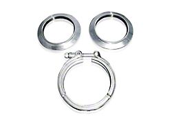Stainless Works V Band SS Coupling Kit for 3in tubing - VBC3