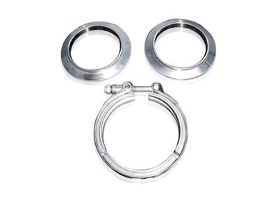Stainless Works V Band SS Coupling Kit for 3 1/2in - VBC35