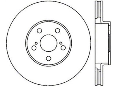 StopTech Power Slot 00-05 Celica GTS/ 01-05 GT/ 05-09 Scion - 126.44114CSR