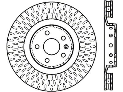 StopTech 09-15 Cadillac CTS-V Cryo Slotted Front Right Sport Brake - 126.62128CSR
