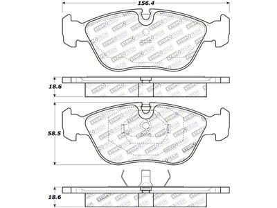 StopTech Street Touring 98-04 Volvo S60/98-00 S70/98-00 V70 Front Brake - 308.06180