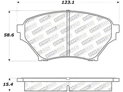 StopTech Street Touring 01-05 Miata w/ Sport Suspension Front Brake - 308.08900