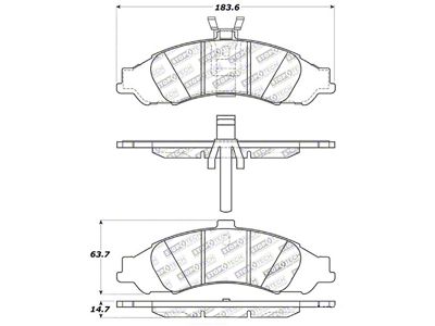 StopTech Street Touring Brake Pads - 308.10430