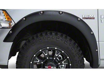 Stampede 2009-2018 Dodge Ram 1500 67.4/76.3/96.3in Ruff Riderz Fender Flares - 8421-5