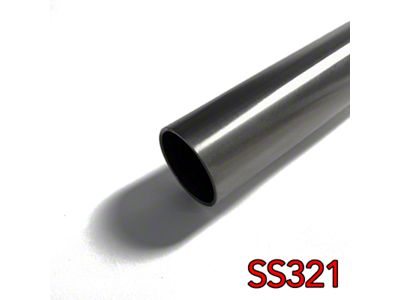 Stainless Bros 1.88in SS321 Straight Tube 16GA/.065in Wall - 48in - 702-04846-0000