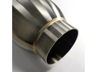 Stainless Bros 2.5in SS304 Inlet/Outlet 3.5in round body x 18in - 615-06346-0113