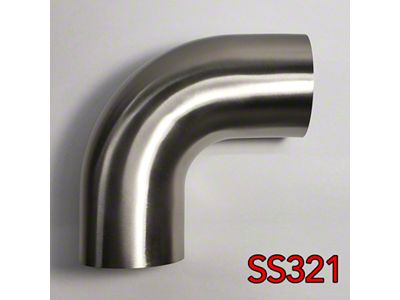 Stainless Bros 2.5in SS321 90 Deg Mandrel Bend Elbow - 701-06356-4100