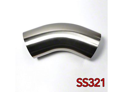 Stainless Bros 2in SS321 45 Degree Mandrel Bend Elbow 1.5D - 701-05026-4150