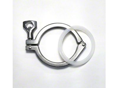 Stainless Bros 3.0in Stainless Steel Fit Up clamp - 619-07600-0100