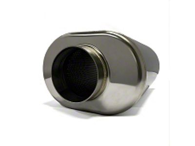 Stainless Bros 3.5in x 12.0in OAL SS304 Oval Muffler - 616-08913-2100