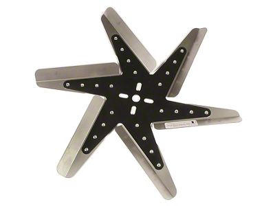 Mr. Gasket Stainless Steel Flex Fan; Universal; 17 in.; - 4320