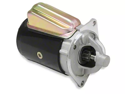 Mr. Gasket Starter; Full Size; Black/Natural Finish; 2 Bolt; - 51321BG