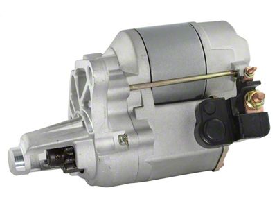 Mr. Gasket Starter; Mini Size; Denso Style; Gear Reduction; Gray/Zinc Finish; - 51330G