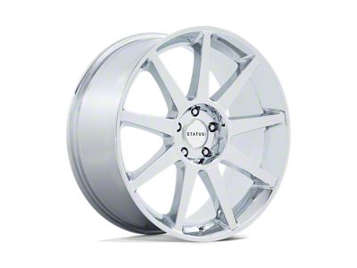 Status Mammoth Chrome Wheel; 22x9.5; 30mm Offset