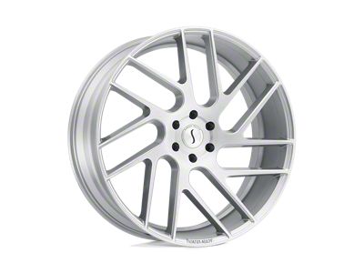 Status Juggernaut Silver with Brushed Machined Face Wheel; 20x9; 30mm Offset