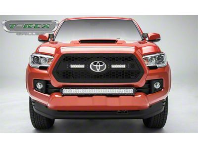T-REX Grilles Stealth Laser Torch Grille, Black, Mild Steel, 1 Pc, Insert - 7319511-BR