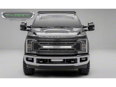 T-REX Grilles Stealth Laser Torch Grille, Black, Mild Steel, 1 Pc, Replacement - 7315471-BR