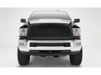 T-REX Grilles Stealth Laser X Grille, Black, Mild Steel, 1 Pc, Replacement - 7714521-BR