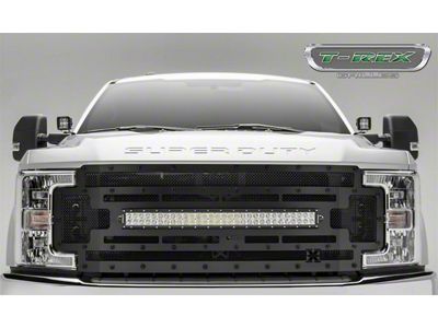 T-REX Grilles Stealth Torch Grille, Black, Mild Steel, 1 Pc, Replacement - 6315371-BR
